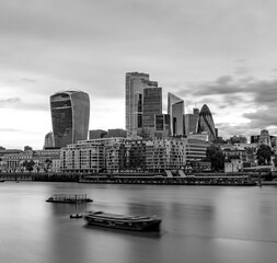 London Skyline from Southbank