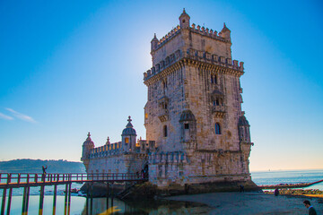 Bel&eacute;m Tower is a 16th-century fortification located in Lisbon. Since 1983, the tower has been a UNESCO World Heritage Site. It is often portrayed as a symbol of Europe's Age of Discoveries.