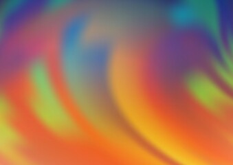 Light Blue, Yellow vector bokeh and colorful pattern. Shining colorful illustration in a Brand new style. The blurred design can be used for your web site.