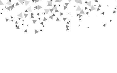 Light Silver, Gray vector backdrop with lines, triangles. Modern abstract illustration with colorful triangles. Modern template for your landing page.