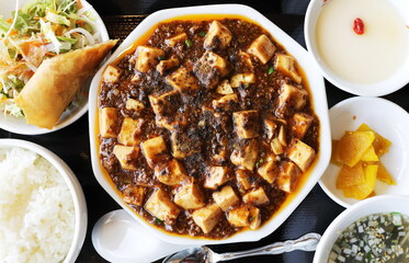 本格的な麻婆豆腐