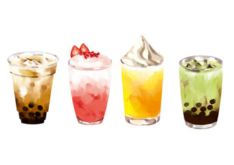 ice cream with fruit