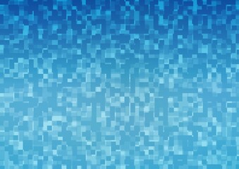 Light BLUE vector background with rectangles.