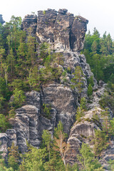 Elbsandsteingebirge in Sachsen