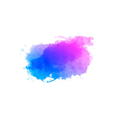 Beautiful abstract background of hand drawn water color spots