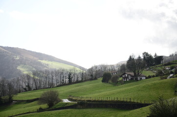 Fototapeta na wymiar Bidarray - Pyrénées-Atlantiques