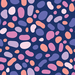 Fototapeta na wymiar Bubble organic shapes. Seamless repeat pattern. Great for home decor, wrapping, fashion, scrapbooking, wallpaper, gift, kids, apparel.