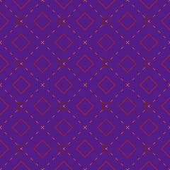 Seamless pattern in purple background