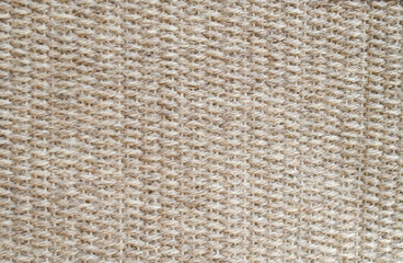 New woven ecru woolen rug close