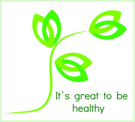 green eco logo