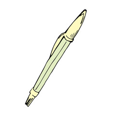 Pens and Ballpoint Hand Drawn