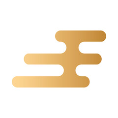 golden emblem decoration isolated icon