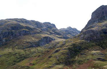 Glencoe mounains view,  Scottish Highland,