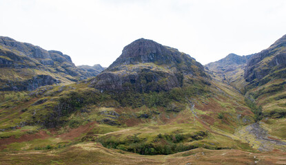 Glencoe mounains view,  Scottish Highland,