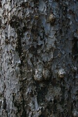 イチョウの木
樹皮の様子　夏頃
