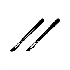 Surgical Scalpel Icon Design