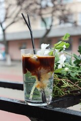 Morning cold espresso