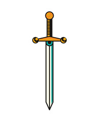 sword weapon tattoo art icon