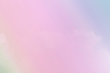 Obraz na płótnie Canvas Sky and clouds in pastel tones