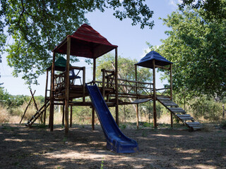 Playground at a Community Center in Kachikau, Botswana, Africa