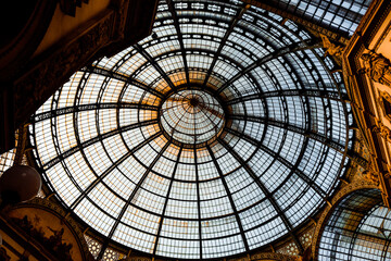 dome of the ceiling of the cathedral