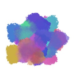 watercolor background. Digital drawing.Sweet pastel. gradient background Colorful Paint like graphic. Color glossy. Beautiful painted Surface design abstract backdrop.