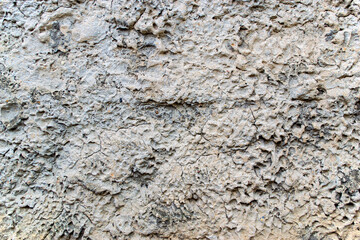 old concrete cement with cracks and natural destruction