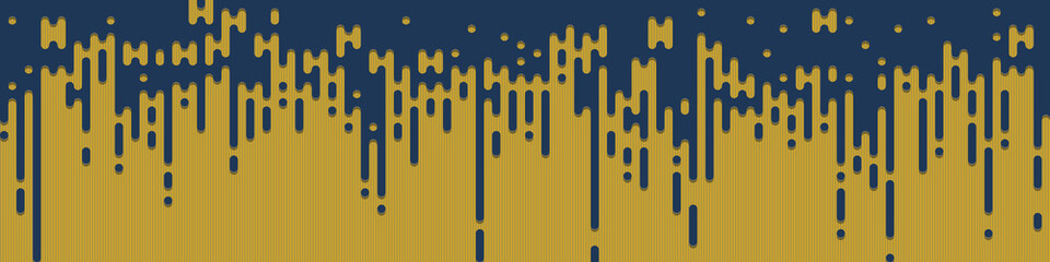 Abstract Rounded Color Lines halftone transition background illustration