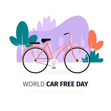 WORLD CAR FREE DAY DESIGN