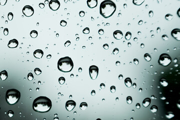 rain drops on window