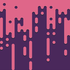 Abstract Rounded Color Lines halftone transition background illustration