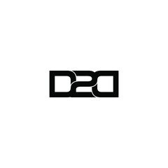 d2d letter original monogram logo design