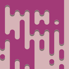 Abstract Rounded Color Lines halftone transition background illustration