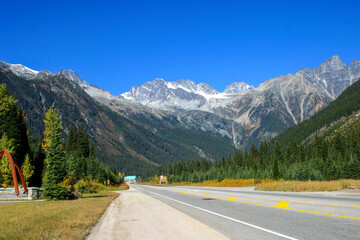 Fototapeta premium Unterwegs im Glacier National Park, Kanada