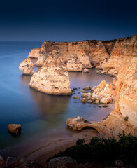 Fototapeta na wymiar Praia Da Marinha Algarve