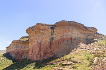 Fototapeta premium Landscape in the beautiful Golden Gate Highlands National Park, Freestate, South Africa