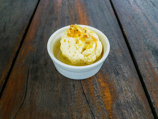 Durian icecream tasty dessert