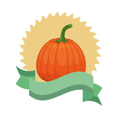 pumpkin healthy vegetable detailed style icon