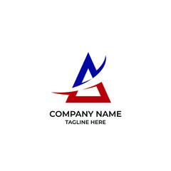 Obraz premium Simple and Elegant Letter A Logo