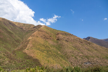 Landscape in the beautiful Tsehlanyane National Park, Leribe District, Kingdom of Lesotho, southern Africa