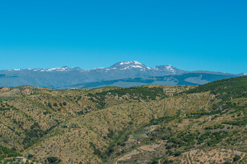 Fototapeta na wymiar mountainous area in southern Spain