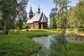 Dmitrievskaya Church (Spaso-fominskaya), 17th century. Golden ring of Russia. Kostroma, Russia