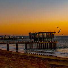 sunrise on the beach