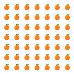 Seamless orange pattern. Vector background with orange.