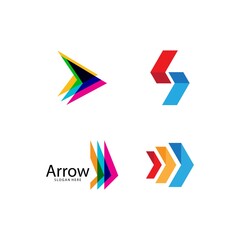 Arrow illustration logo