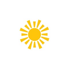 sun illustration logo