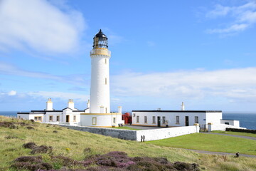 Fototapeta na wymiar Mull of Galloway lighthouse, Galloway, Scotland