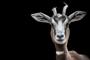 a black and white Gazelle