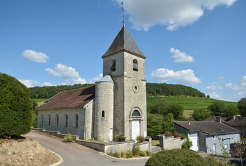 Fototapeta na wymiar Eglise de Bergères (Aube)