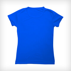 Shirt Mockup Template Blue